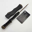Microtech Marfione Select Halo IV Proof Run Black Handle w/ Bronze Apocalyptic Tanto M390MK 1151-13APMS1PR