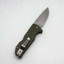 Medford 1881 Knife Works Bourbon w/ OD Green G-10 Handle & Tumbled Drop Point S45VN