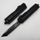 Microtech Scarab 2 Gen 3 Tanto Full Serrated Tactical Standard w/ Spine Fluting 1279-3T