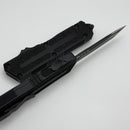 Microtech Scarab 2 Gen 3 Tanto Full Serrated Tactical Standard w/ Spine Fluting 1279-3T