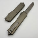 Microtech Scarab 2 Gen 3 Executive w/ Natural Clear Handle & T/E Apocalyptic M390MK 1177-10APNC
