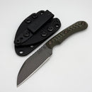 RMJ Tactical Coho w/ MagnaCut & Dirty Olive G-10 Fixed Blade