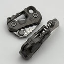 Custom Knife Factory Kek Stonewash Slipjoint w/ Titanium Handles & Damasteel Non-Locking