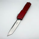 Microtech Scarab 2 Gen 3 Executive w/ Red Handles & T/E Stonewash M390MK 1177-10RD