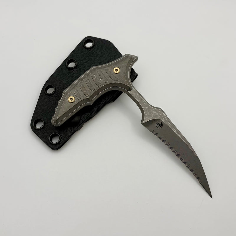 Microtech & Bastinelli Bee Marfione Select Apocalyptic Full Serrated w
