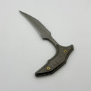 Microtech & Bastinelli Bee Marfione Select Apocalyptic Full Serrated w/ Apocalyptic Handles & Bronze Hardware 218-12APMS1