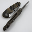 Heretic Knives Pariah M/A Button Lock Camo G10 Handles w/ Battleworn MagnaCut H046-5A-G10/CAMO