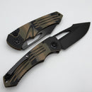 Heretic Knives Pariah M/A Button Lock Camo G10 Handles w/ DLC MagnaCut H046-6A-G10/CAMO