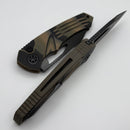 Heretic Knives Pariah M/A Button Lock Camo G10 Handles w/ DLC MagnaCut H046-6A-G10/CAMO