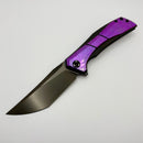 Poikilo Blade Anolis S2 Special Run w/ Purple Crystal Ti Handles & DLC M398 w/ Timascus Clip