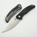 Shirogorov Quantium Ursus w/ Black G10 /Titanium Handle & 3.74" Stonewash Cromax PM