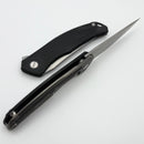 Shirogorov Quantium Ursus w/ Black G10 /Titanium Handle & 3.74" Stonewash Cromax PM