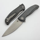 Shirogorov F95 Ursus w/ Black Micarta Handle & 3.74" Stonewash Elmax