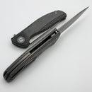 Shirogorov F95 Ursus w/ Black Micarta Handle & 3.74" Stonewash Elmax