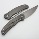 Shirogorov Q95 Ursus w/ Titanium Handle & 3.74" Stonewash Elmax