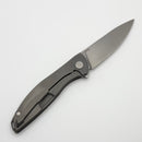Shirogorov NeOn Lite w/ Titanium Handle & 3.34" Stonewash Elmax