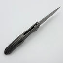 Shirogorov NeOn Lite w/ Titanium Handle & 3.34" Stonewash Elmax