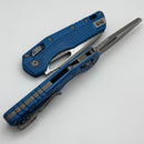 Microtech Knives MSI RAM LOK Cerakote Blue Polymer & Apocalyptic M390MK 210T-10APPMCBL