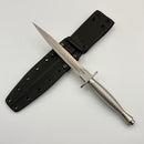 Spartan Ronin F/S Dagger Satin Handle w/ Satin Magnacut and Black Kydex sheath SB60SSSSKYBK