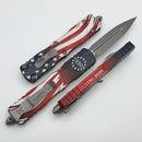 Microtech Dirac Delta 250th 1776-2026 Apocalyptic D/E Signature Series 227-10APS-4J250