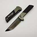 North Mountain Blade Chop2 w/ Carbon Fiber/Green Aluminum Handles & DLC SLD-Magic 2407-GRCF-DLC