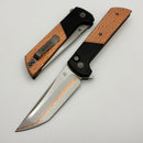 North Mountain Blade Chop2 w/ Copper Hammered/Black Aluminum Handles & DLC SLD-Magic 2407-CUHM-5