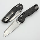 Microtech Marfione Select MSI RAM LOK Mini Slab Side Carbon Fiber Handles w/ Bronze Accents & Stonewash M390MK 210M-10MS8