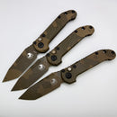 Microtech Knives LUDT Gen III Smooth Handle Badlands Topographic Tanto 1136S-1TPBNCS-Z4