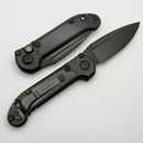 Microtech Marfione Select LUDT Gen III DLC Titanium Carbon Fiber Inlaid Handles w/ DLC M390MK S/E 1135-1DLCTMS1