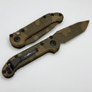 Microtech Knives LUDT Gen III Smooth Handle Badlands Topographic Tanto 1136S-1TPBNCS-Z4