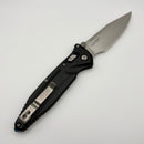 Pre-Owned Microtech Socom Delta Ram-Lok w/ Black Aluminum Handles & Stonewash M390MK 159RL-10