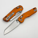 Microtech MSI RAM LOK Mini Orange Fluted Aluminum Handles w/ Stonewash M390MK 210M-10FLOR