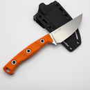 Microtech Akris w/ Ember G-10 Handles & Stonewash M390MK w/ Kydex 95-10EM-5