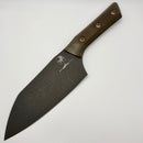 Pre-Owned Microtech Santoku 6" Ultem Handle w/ DLC M390MK Signature Series 3200-1DLCULS