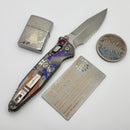 Microtech Socom Ram-Lok Liberty or Death Prototype Set Serrated 160RL-8SETLODSS PR