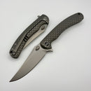 We Knife Dracarys Gray Titanium Handle w/ Stonewashed M390 WE 25061B-1
