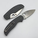 Discontinued Spyderco Sage1 Gray G-10 Scales w/ Maxamet C123GPGY