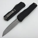 Microtech Cypher II S/E Apocalyptic w/ Claw Burst Black Handle 1241-10APCW