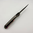 Tuya Knife All-Star Persia Bead Blasted Integral handle w/ No Spine Holes w/S90V DLC Blade T1750-A