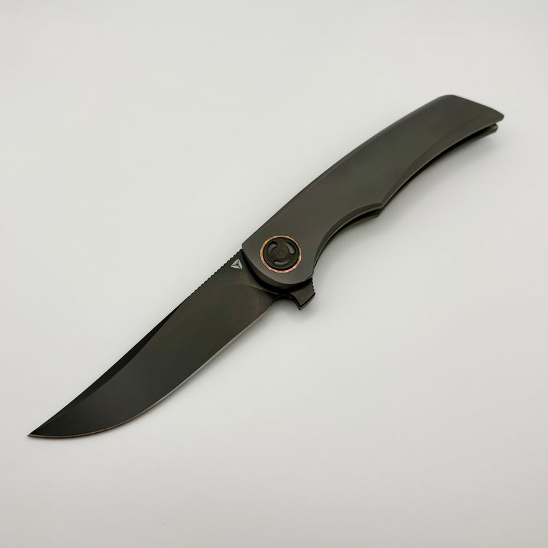 Tuya Knife All-Star Persia Bead Blasted Integral handle w/ Spine Holes