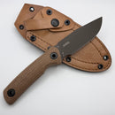 Zero Tolerance 0004 Natural Micarta Handle w/ Stonewash Cru-Wear