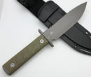 Zero Tolerance 0006 ZT0006 Fixed Blade OD Green G-10 & CPM-3V