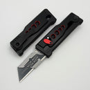 Reate EXO-U Utility Speedhole Pattern Black w/ Red Accents Aluminum Handle