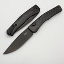Zero Tolerance 0556BLK w/ PVD Titanium Carbon fiber Inlaid Handles & PVD MagnaCut ZT0556BLK