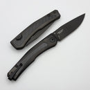Zero Tolerance 0556BLK w/ PVD Titanium Carbon fiber Inlaid Handles & PVD MagnaCut ZT0556BLK