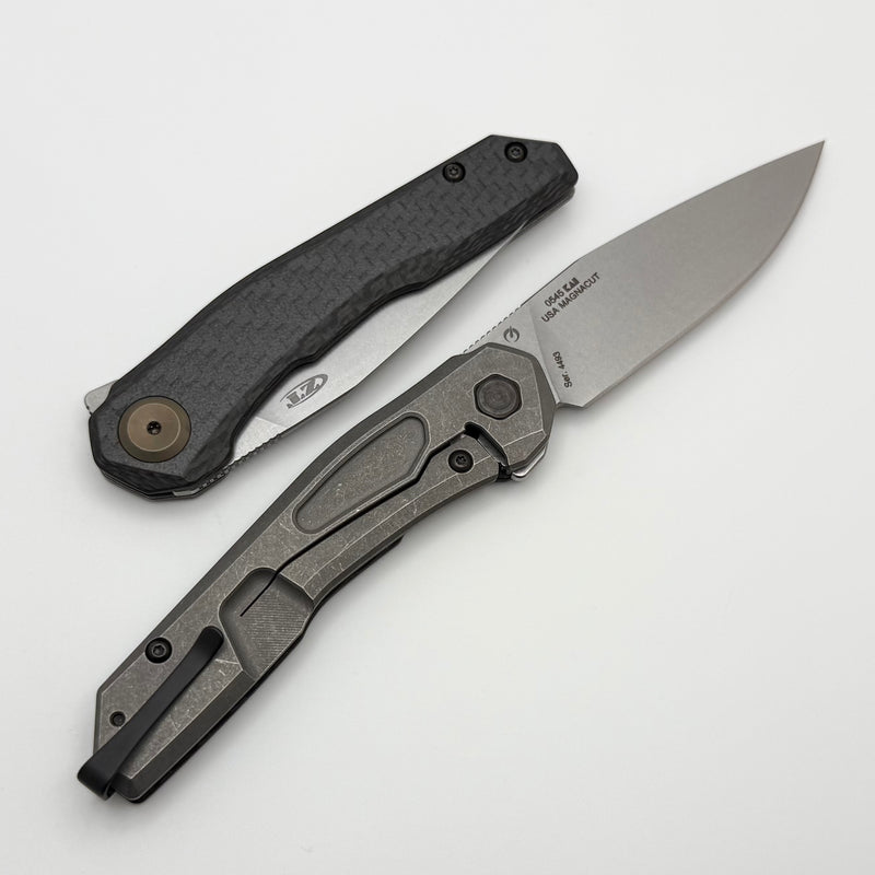 Zero Tolerance 0545 w/ Carbon Fiber/Titanium Handles & MagnaCut ZT0545