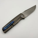 Pre-Owned Custom Knife Factory Yeti Gnome 2.0 Titanium & M398