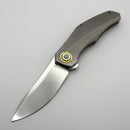 Holt Bladeworks Renegade w/ Titanium Ridgeback Burnished Handles & Uddeholm Vanax SuperClean Near Mirror 284