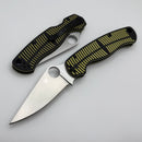 Spyderco Knives Paramilitary 2 PM2 Black/Yellow G10 & MagnaCut C81GBKYLMCP2