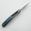Holt Bladeworks Renegade w/ Titanium Feather Burnished Handles & M390 Near Mirror 283